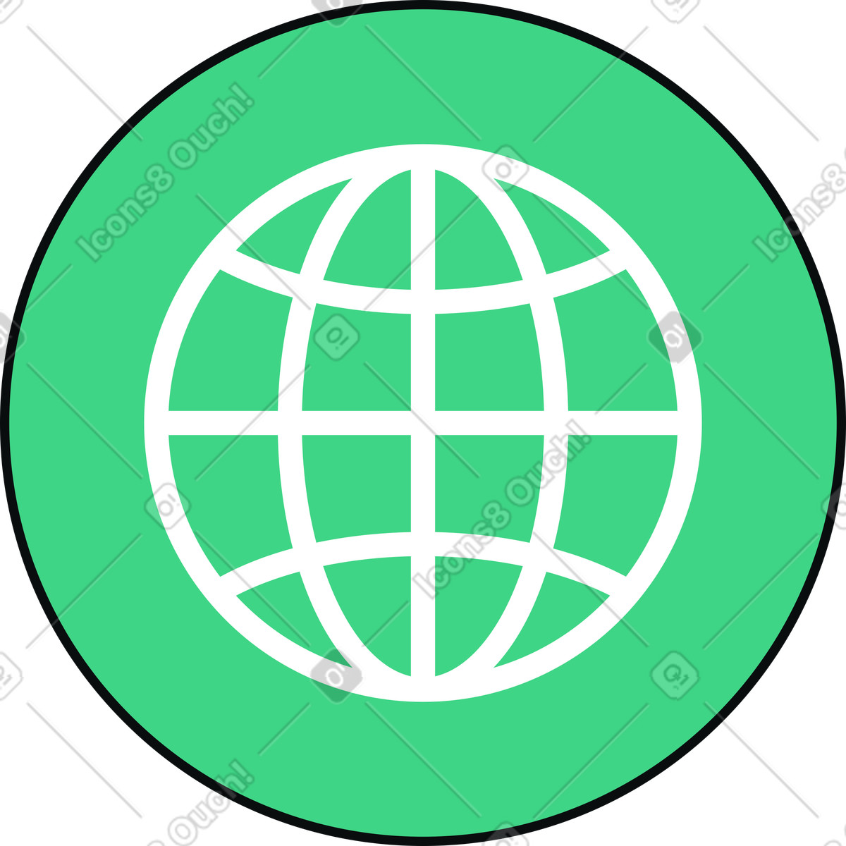 Icona di internet illustrazione in stile Teko scarica in PNG, SVG