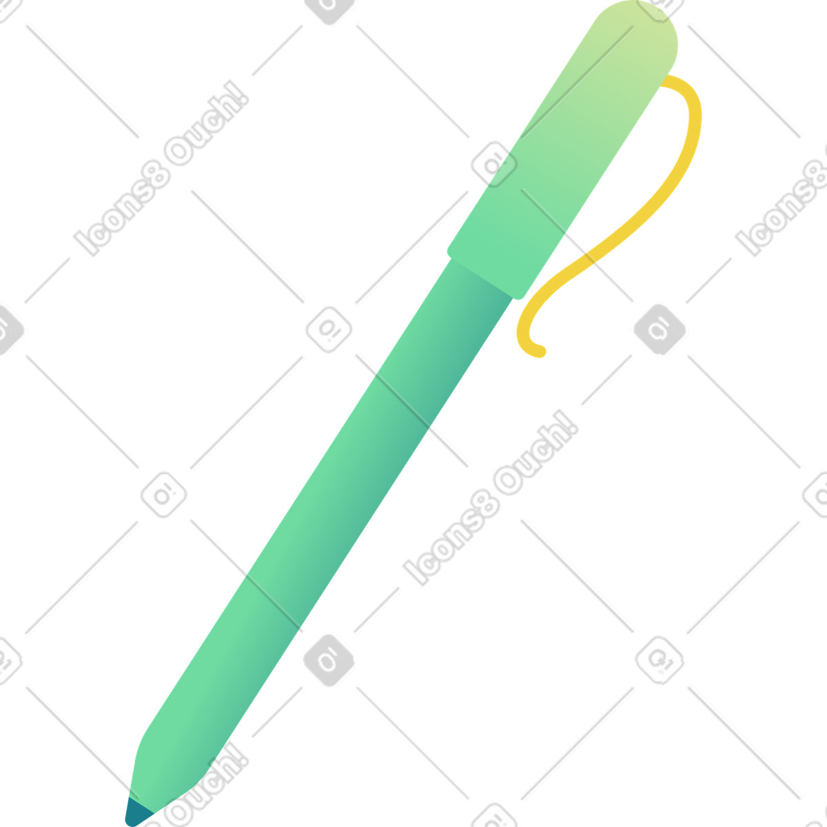 Beam 스타일의 펜 일러스트레이션 PNG, SVG 다운로드