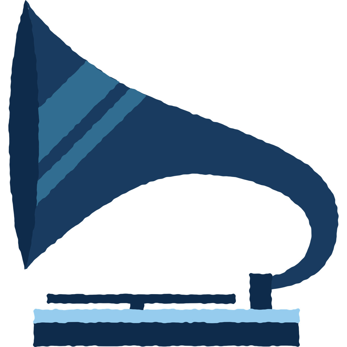 Ilustración Vinil recorder en estilo Cherry a descargar en PNG y SVG