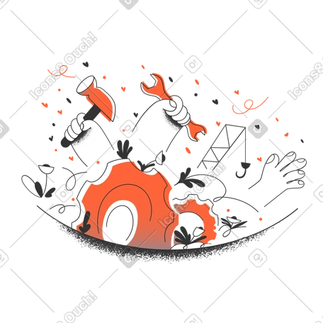 Page under construction PNG, SVG