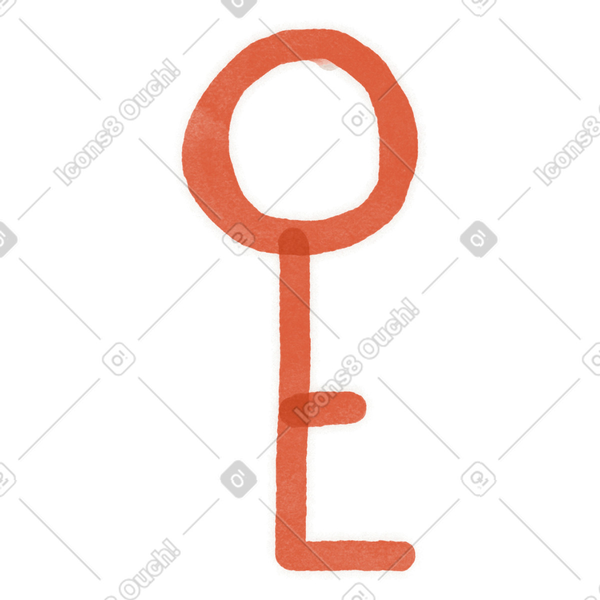 Chiave illustrazione animata in stile Hand-drawn animation scaricabile in GIF, Lottie (JSON), AE