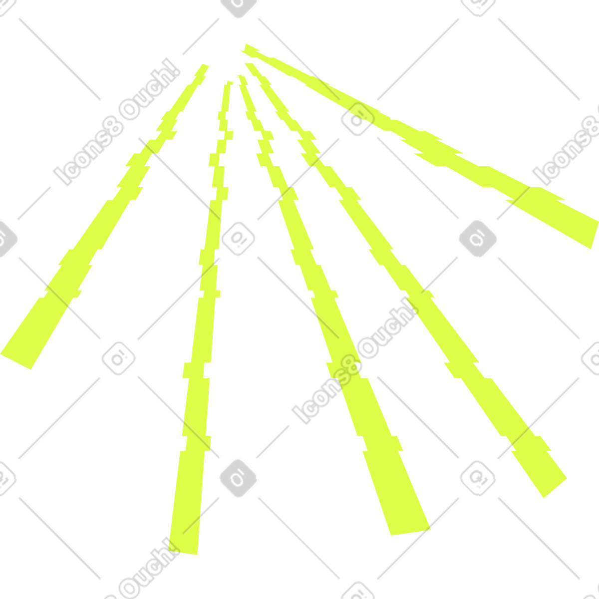 Illustration Rayons de lumière dans le style Glow à télécharger aux formats PNG, SVG