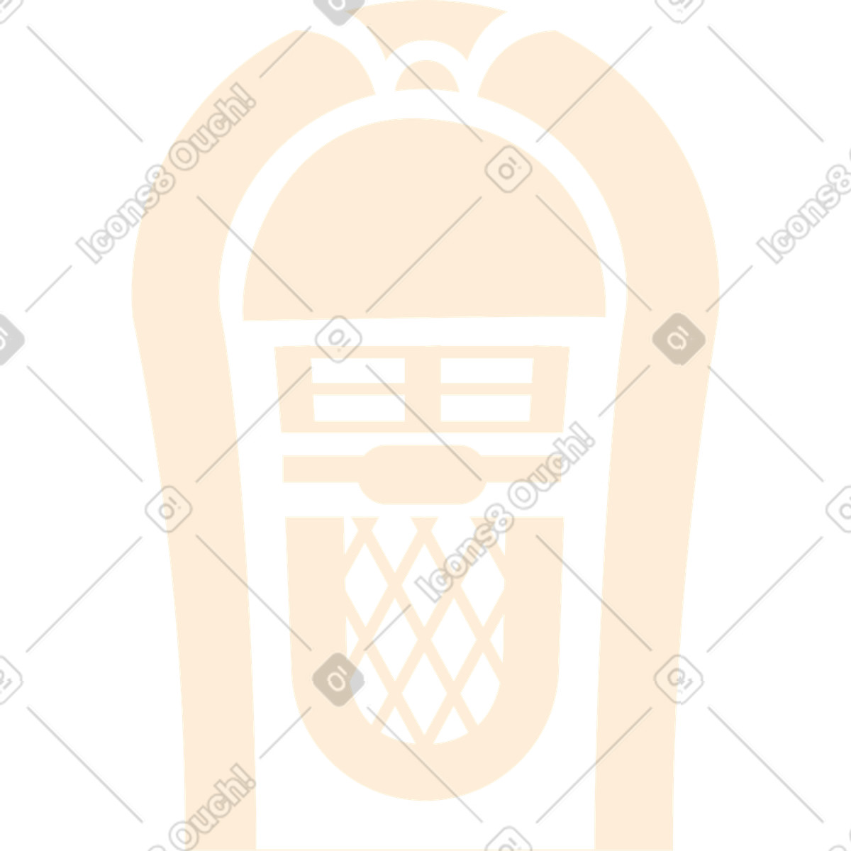 Illustration Machine à musique dans le style Rubber télécharger aux formats PNG, SVG