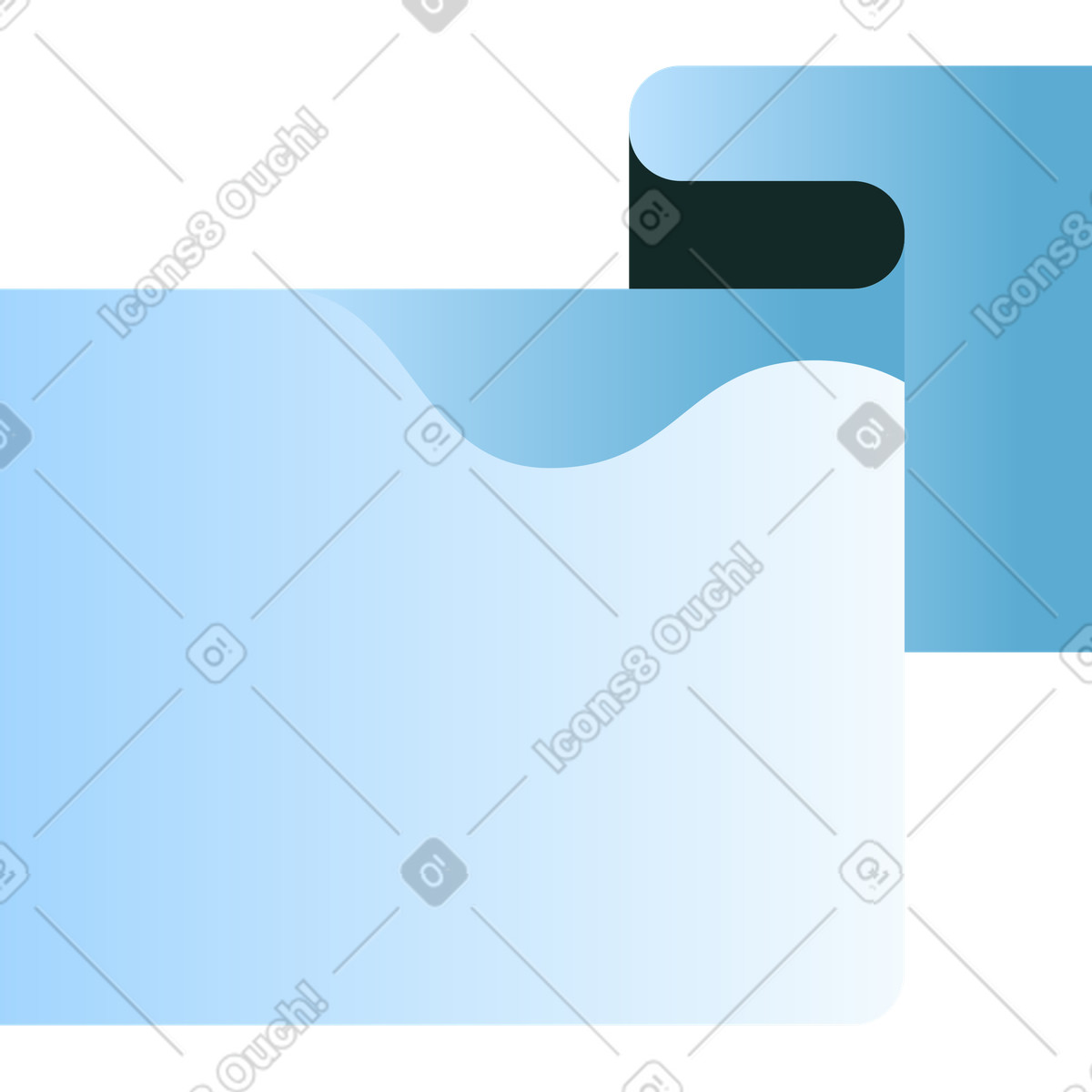 Document illustration in PNG, SVG