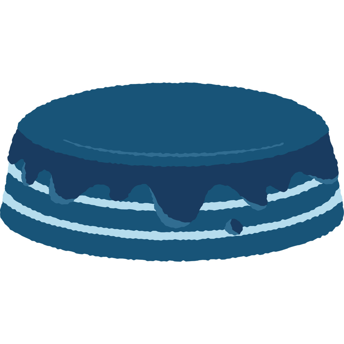 Illustration Cake dans le style Cherry à télécharger aux formats PNG, SVG