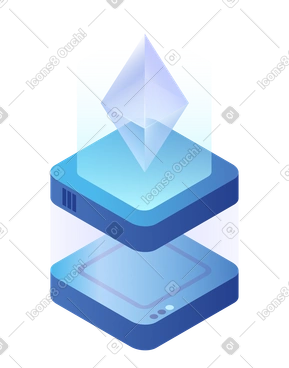 Quantum Style Vector Illustrations in PNG and SVG