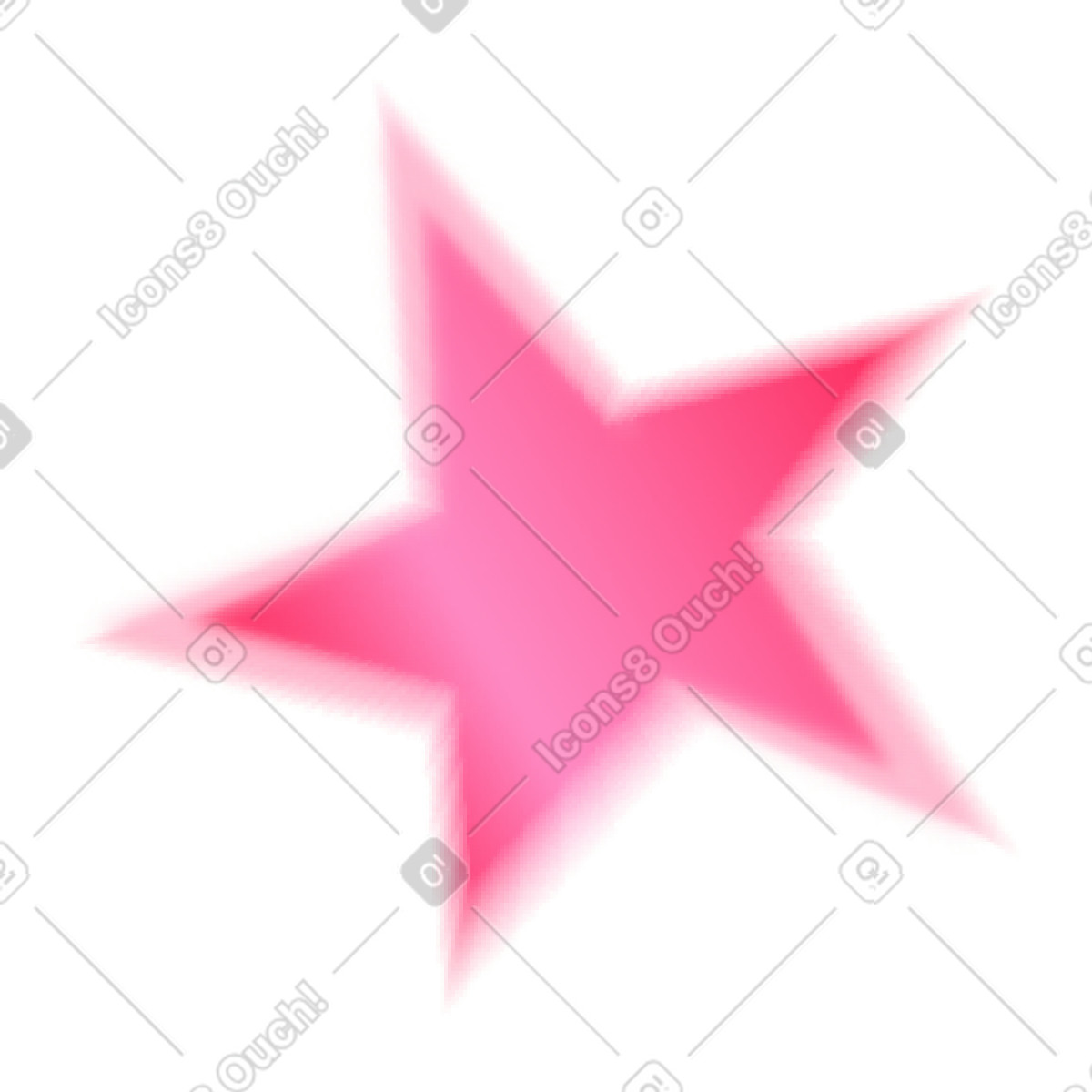 Burst スタイルの Red star のイラストをPNG、SVG形式でダウンロード