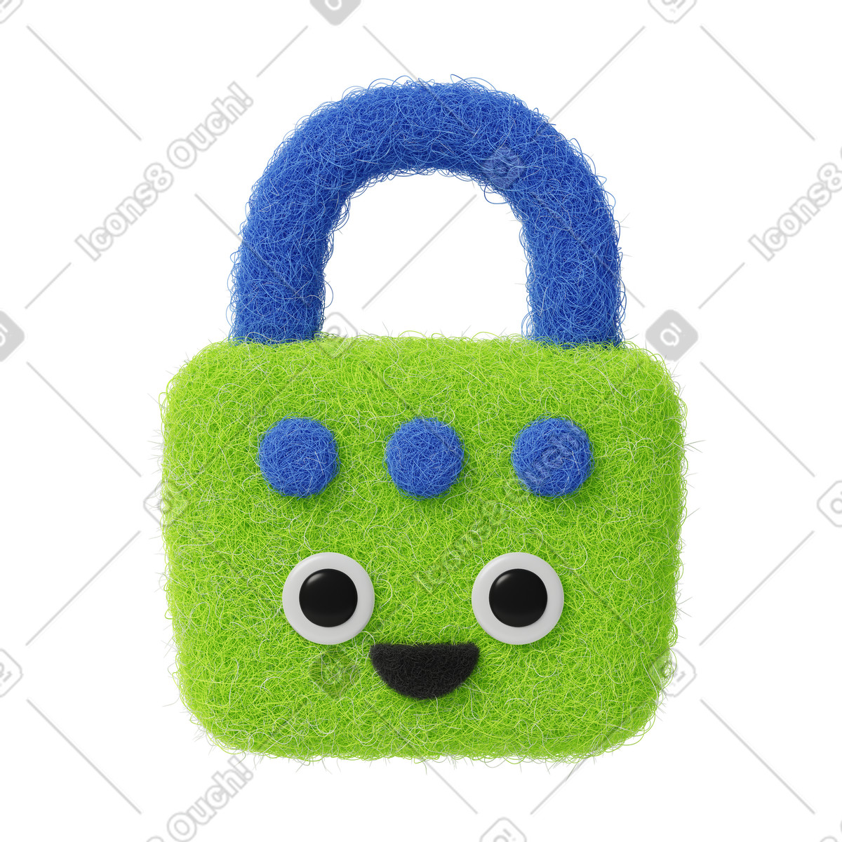 Padlock with password illustration in PNG, SVG