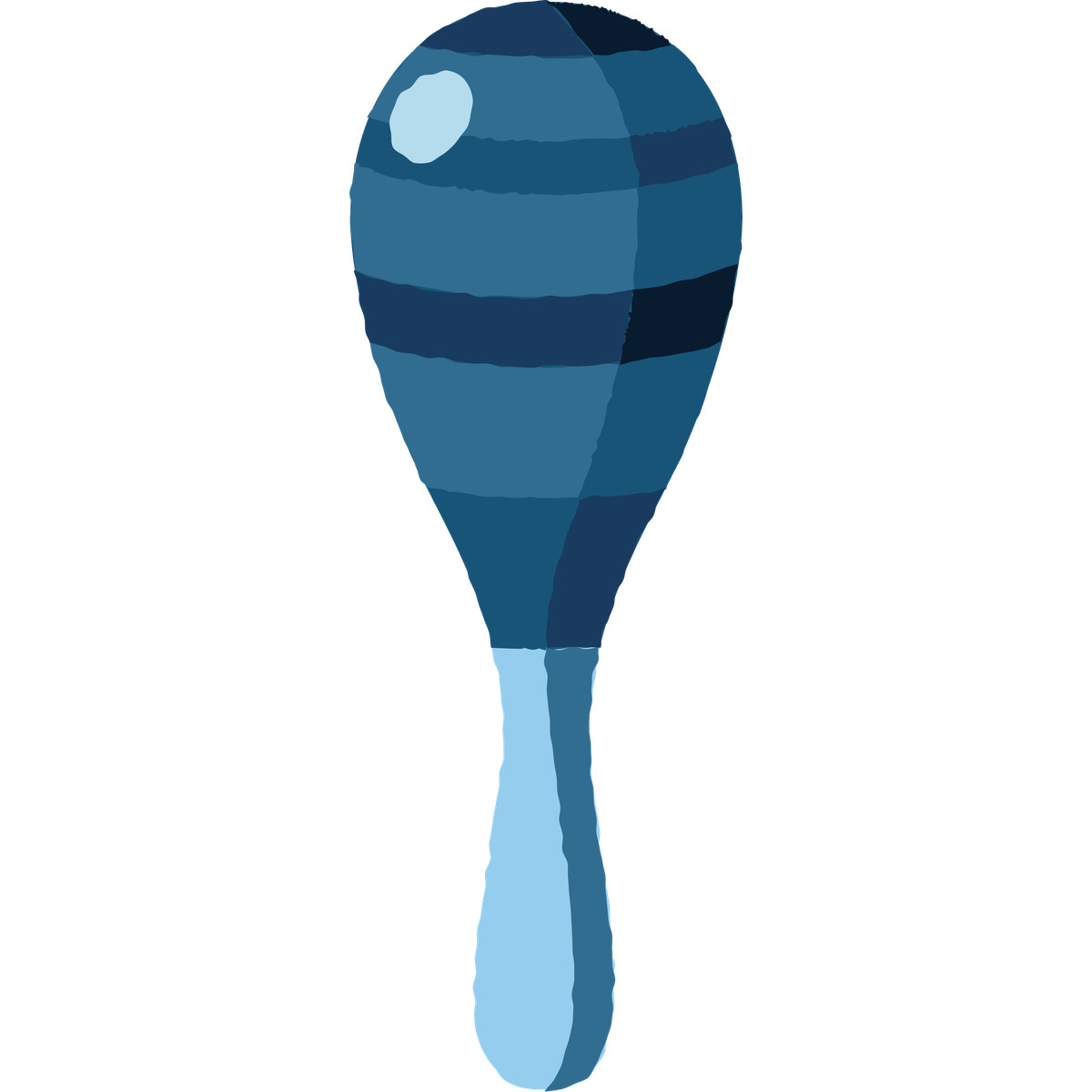 Maracas illustration in Cherry style download in PNG, SVG