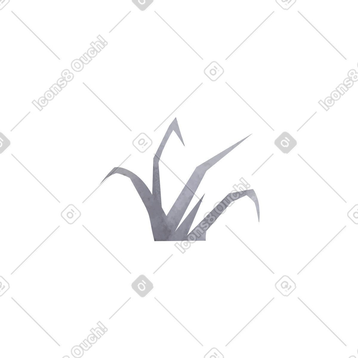 Grass illustrazione in stile Family scarica in PNG, SVG