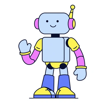 A toy robot powered by a lever-based mechanism