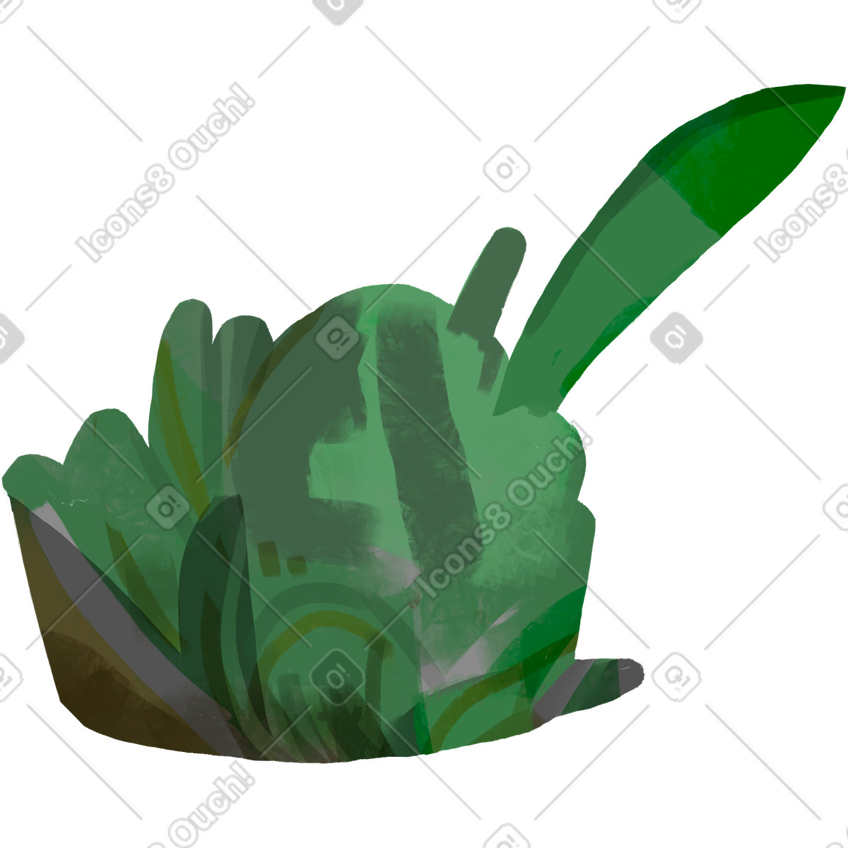 Boden-Illustration im Atomic-Stil als Download in PNG, SVG