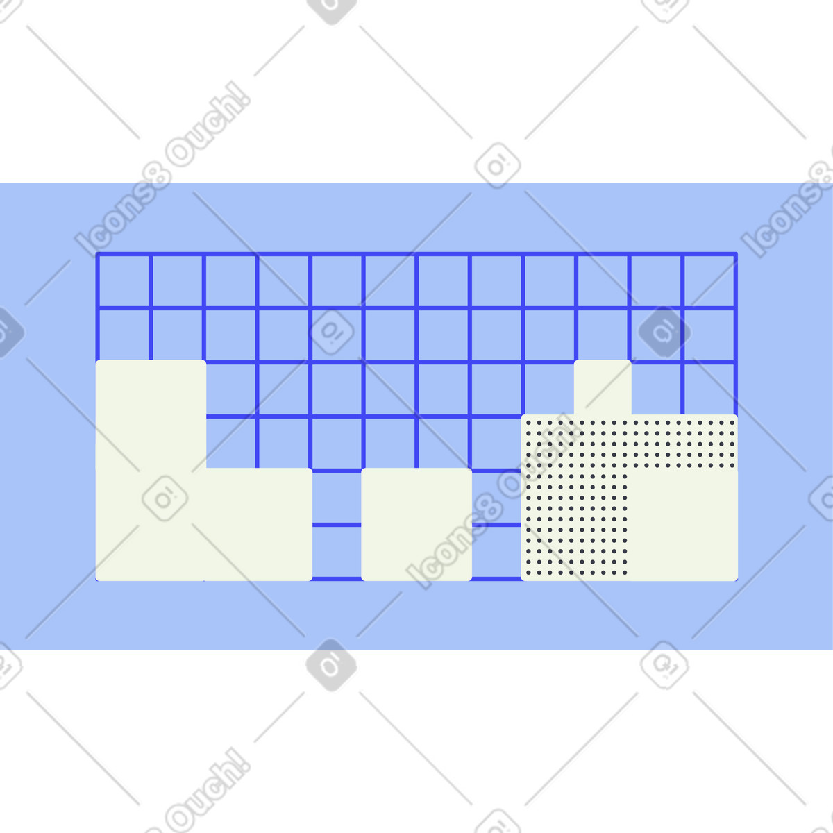 Illustration Entrepôt dans le style Abstract à télécharger aux formats PNG, SVG