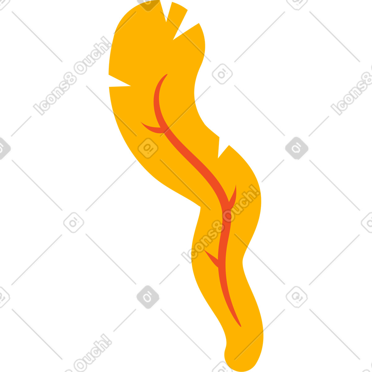 Ilustración Planta en estilo Flame a descargar en PNG y SVG