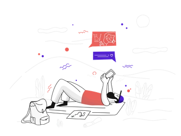 Discuter en utilisant le téléphone PNG, SVG