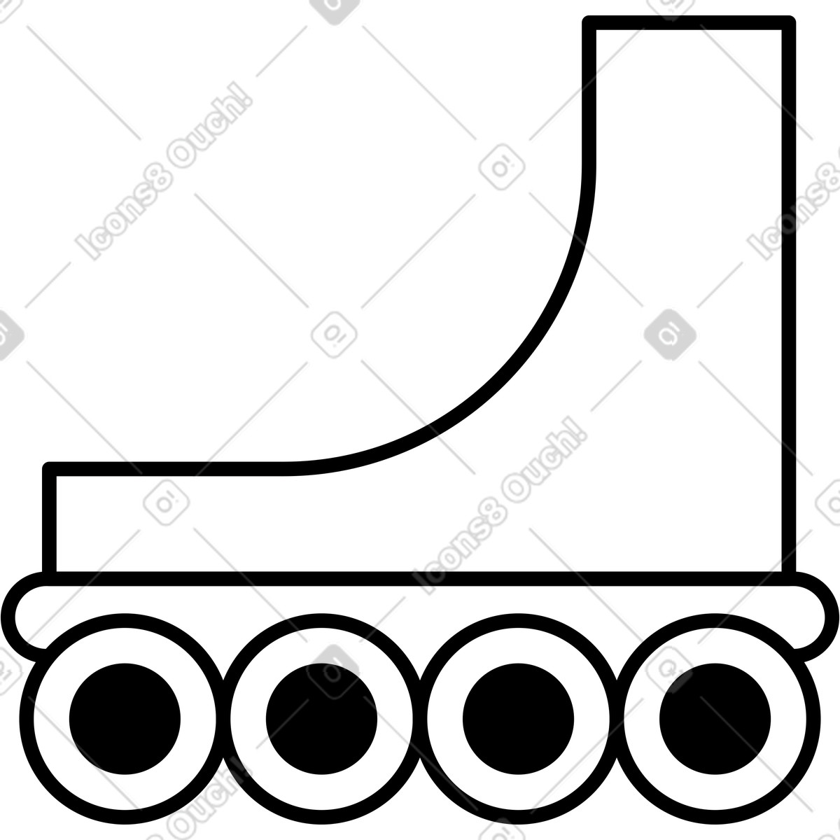 Иллюстрация Wheels of the delivery robot в стиле Transistor — скачать в форматах PNG, SVG