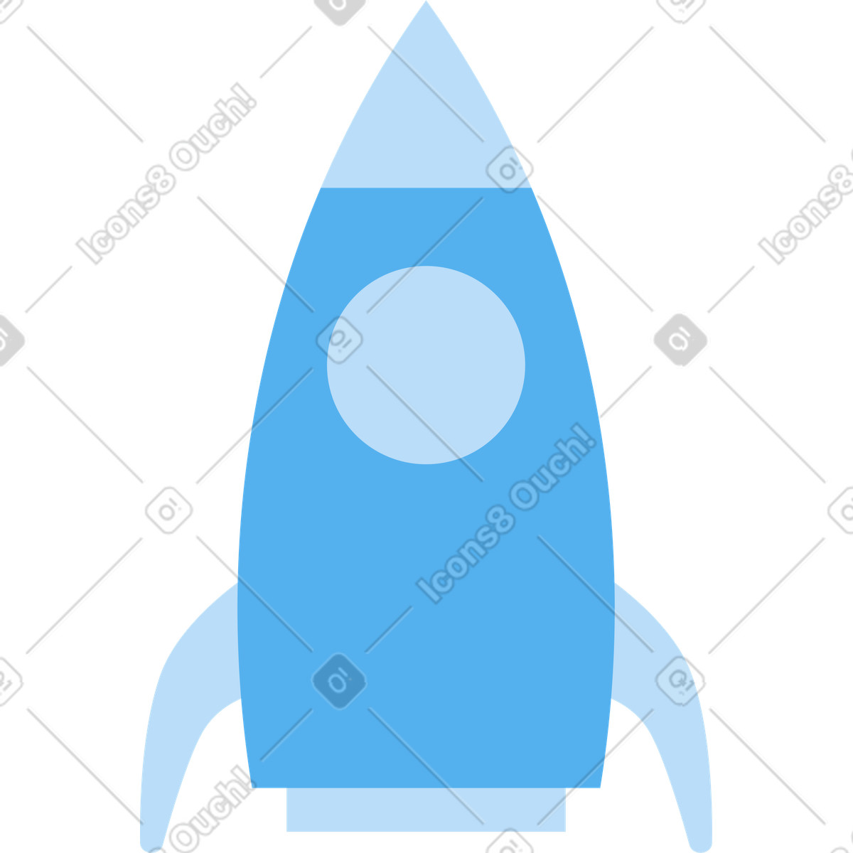 下载 Boba 风格的 小火箭 插画，支持 PNG、SVG 格式
