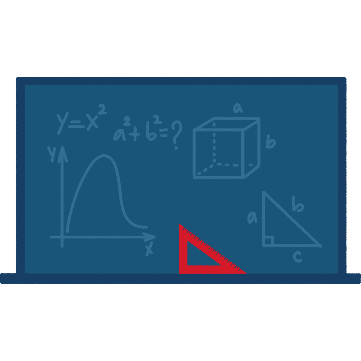 Illustration Tableau de classe dans le style Cherry à télécharger aux formats PNG, SVG
