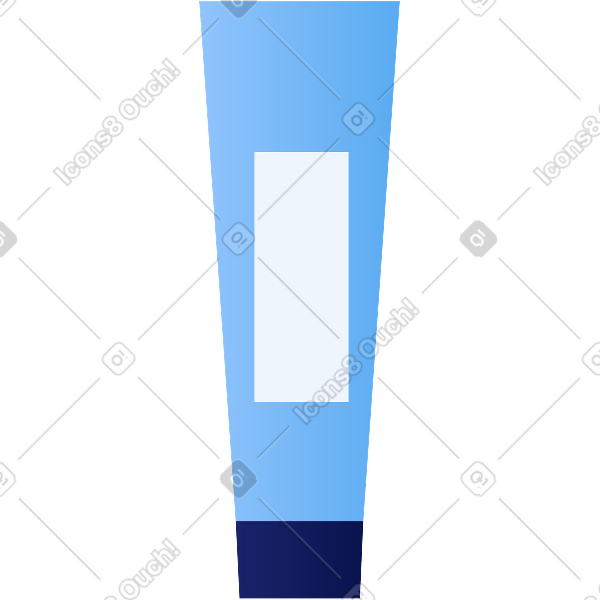 Ilustração de Tubo pasta dente em no estilo Clip para baixar em PNG, SVG
