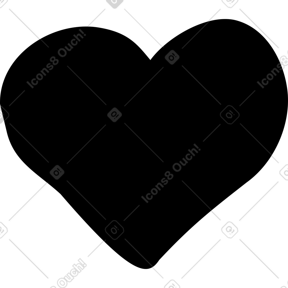 Piace illustrazione in stile Journal scarica in PNG, SVG
