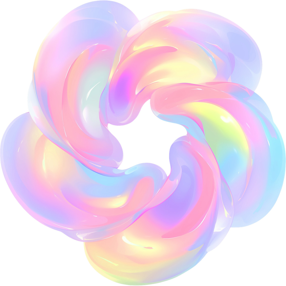 Ilustración Toro en estilo Fluid a descargar en PNG y SVG