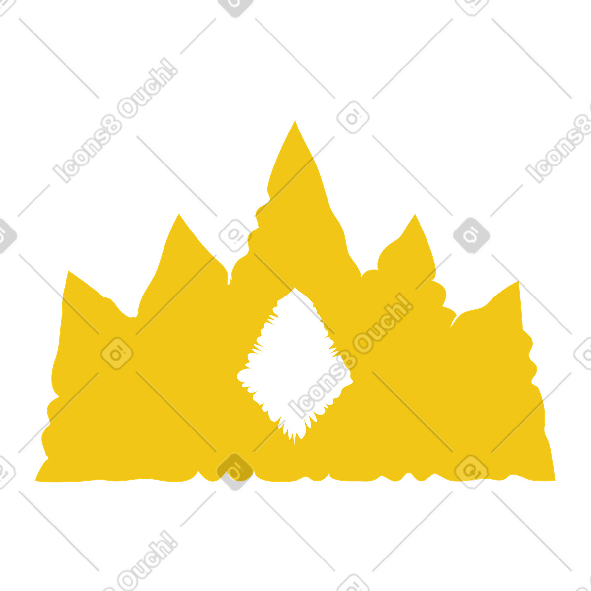 下载 Bermuda 风格的 Crown 插画，支持 PNG、SVG 格式