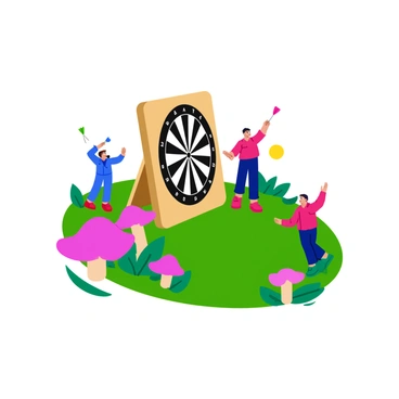 Dart board