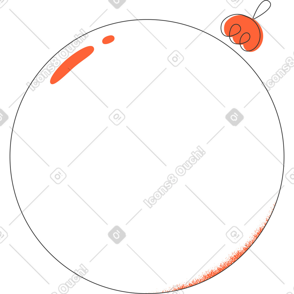 Christmas toy illustration in PNG, SVG