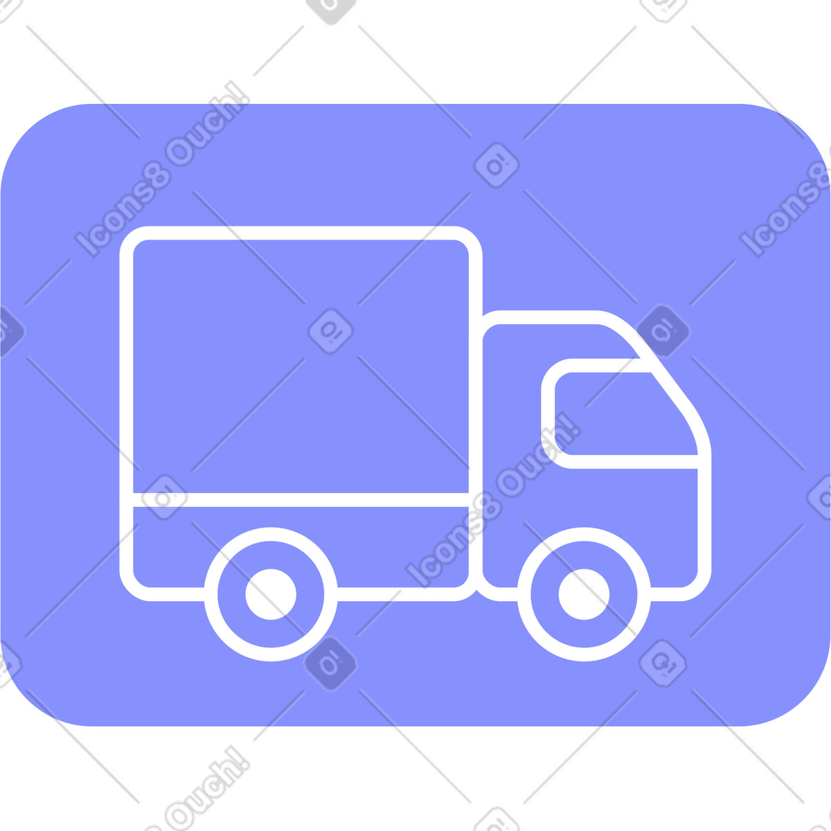 下载 Lucent 风格的 卡车图标 插画，支持 PNG、SVG 格式