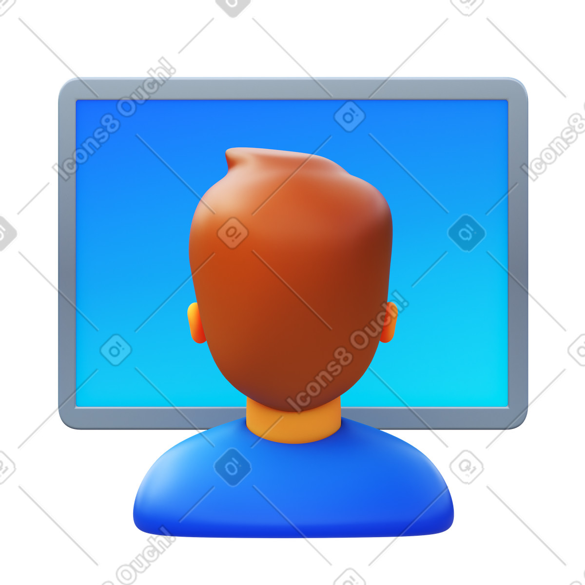 Workspace illustration in PNG, SVG