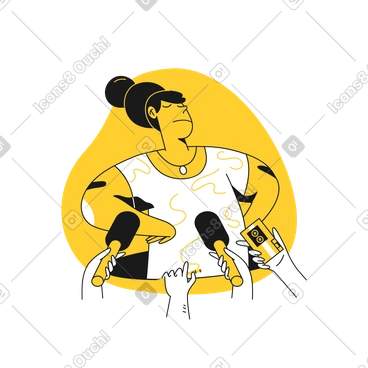 No comments animated illustration in GIF, Lottie (JSON), AE