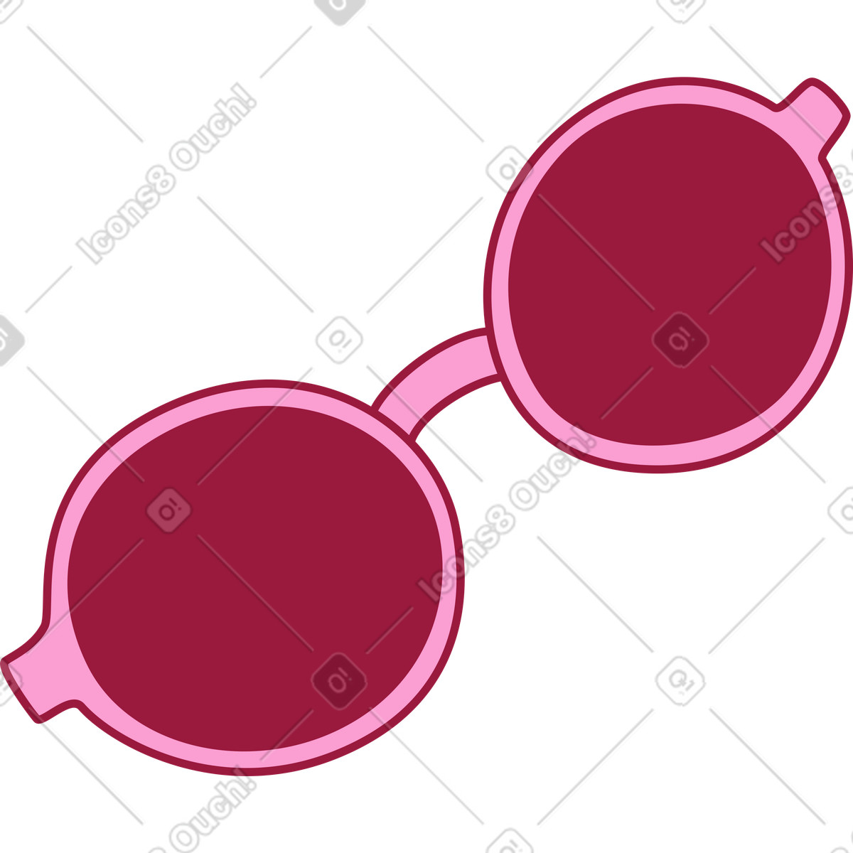 Illustration Des lunettes de soleil dans le style Storyline à télécharger aux formats PNG, SVG