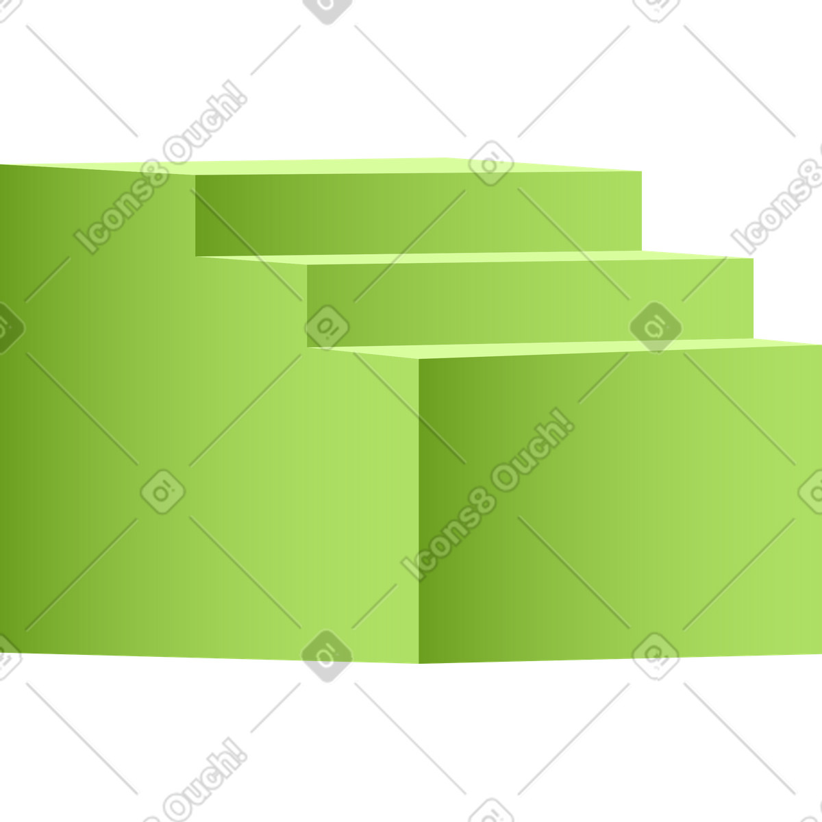 Le scale illustrazione in stile Levels scarica in PNG, SVG