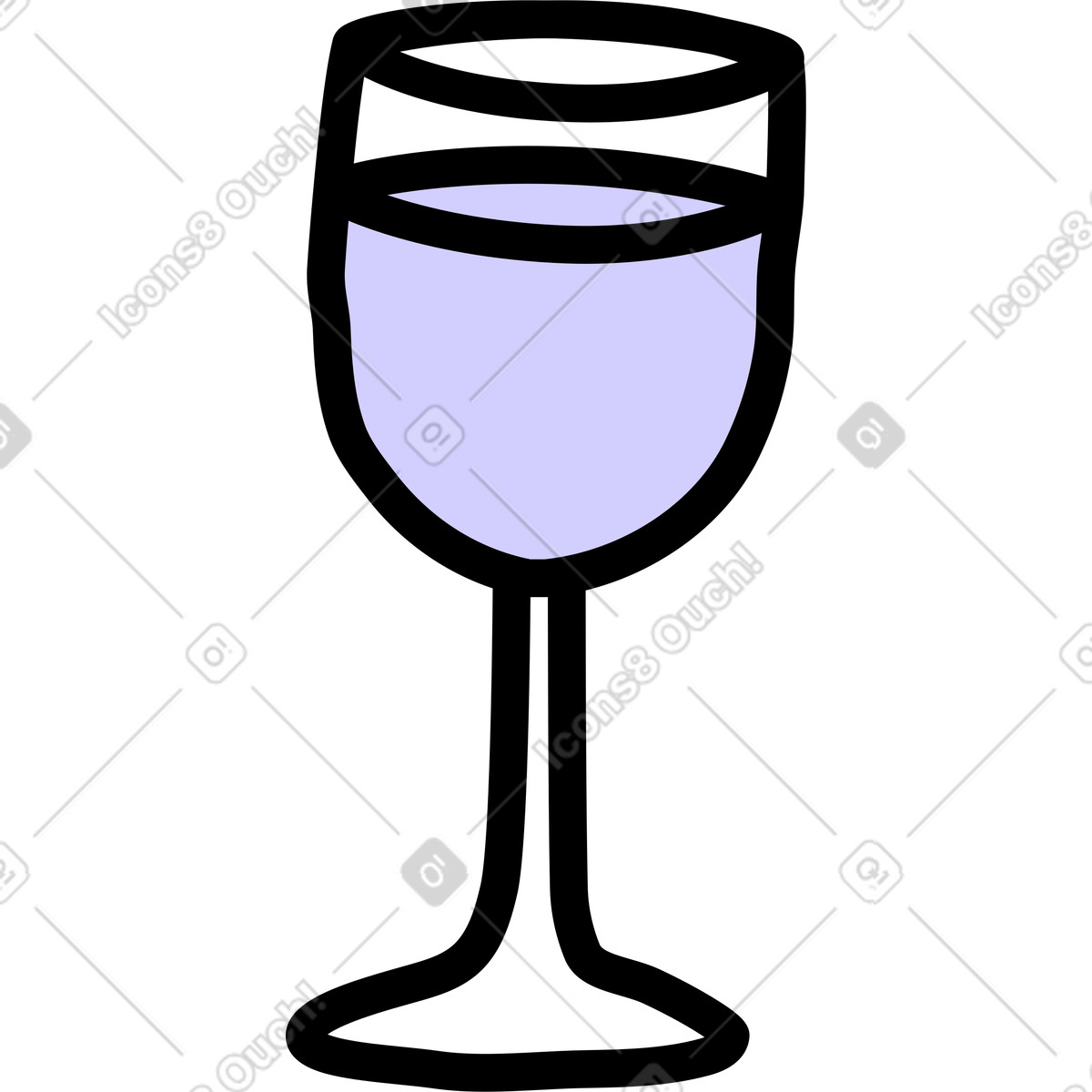 Иллюстрация Стекло в стиле Notes — скачать в форматах PNG, SVG