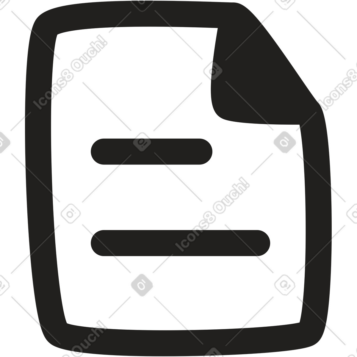 File icon illustration in PNG, SVG