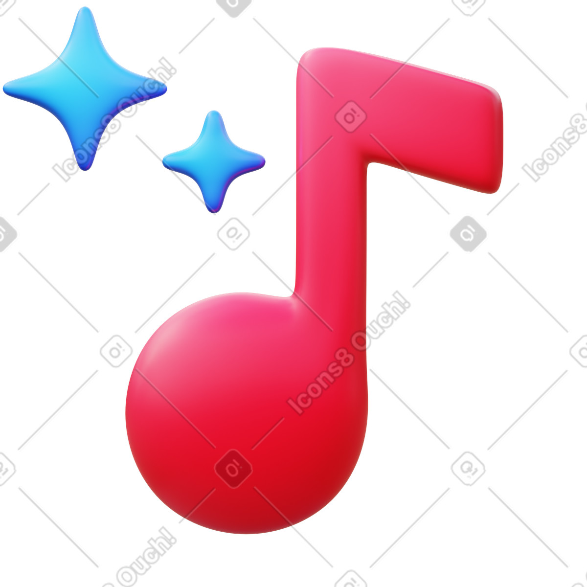 AI generated music animated illustration in GIF, Lottie (JSON), AE