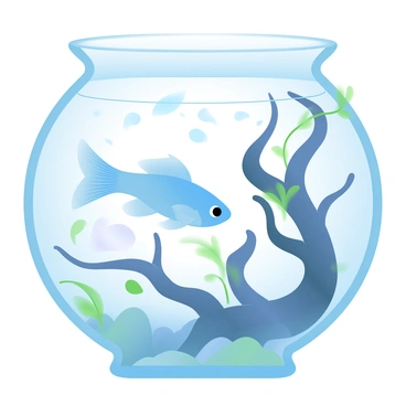 A betta fish with flowing fins is swimming gracefully among intricate tree roots submerged in a forest pond. The water is clear, allowing glimpses of the rich underwater environment. Sunlight filters through the leaves above, casting soft patterns on the surface of the water. The tree roots are gnarled and covered in small patches of green moss, creating a natural habitat. Surrounding the roots are pebbles and a few aquatic plants swaying gently with the movement of the water. The atmosphere is tranquil, reflecting the beauty of nature.