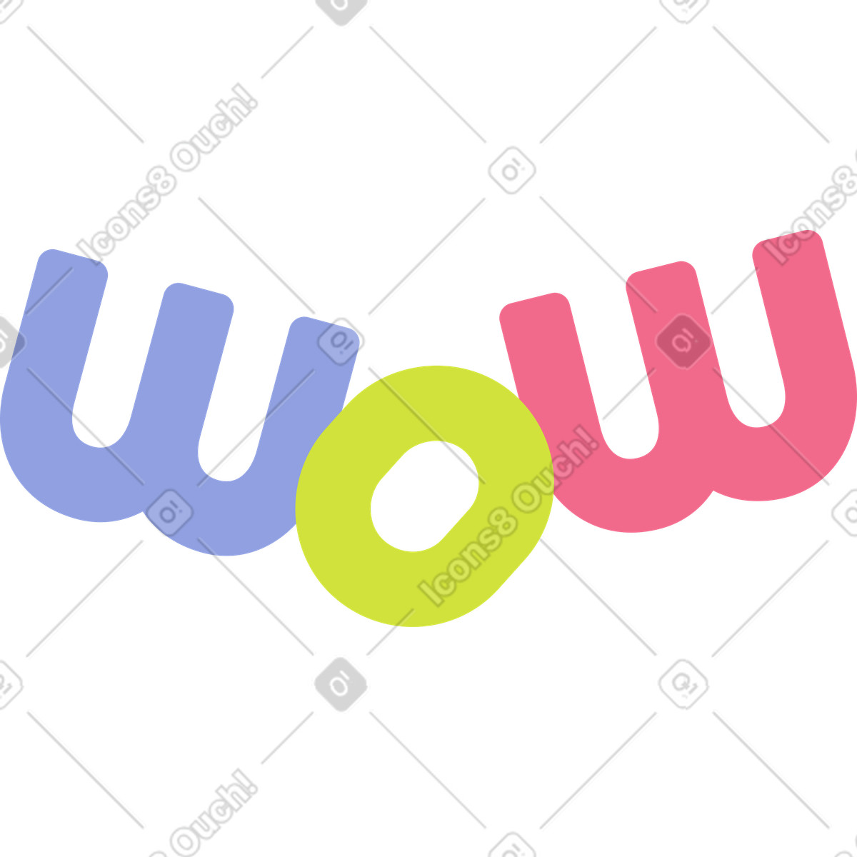 Juicy スタイルの すごいテキストをレタリングする のイラストをPNG、SVG形式でダウンロード