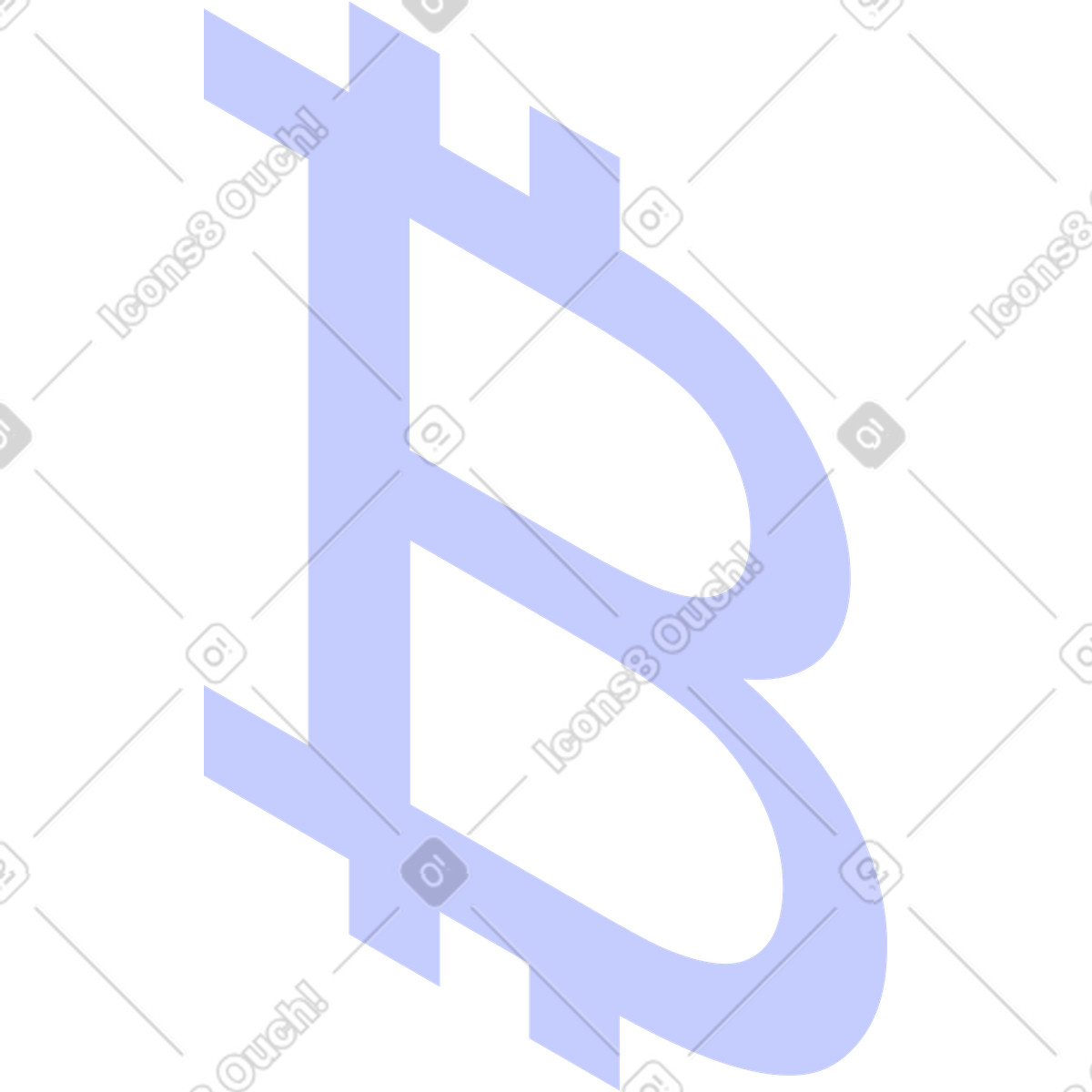 Ilustración Carta de bitcoin en estilo Quantum a descargar en PNG y SVG