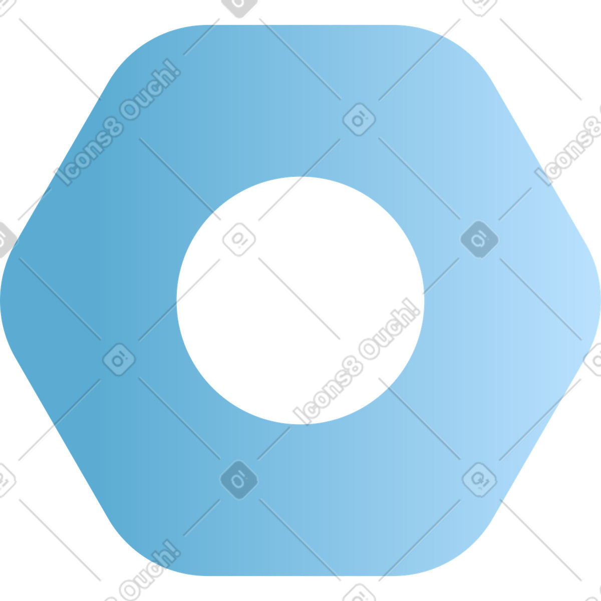 Illustration Vis dans le style Concept à télécharger aux formats PNG, SVG