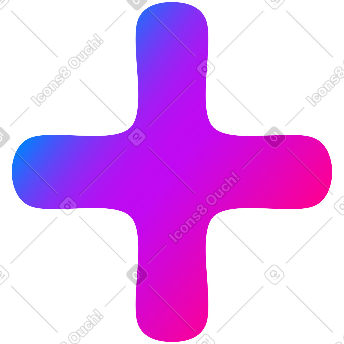 Più illustrazione in stile Vibrant scarica in PNG, SVG