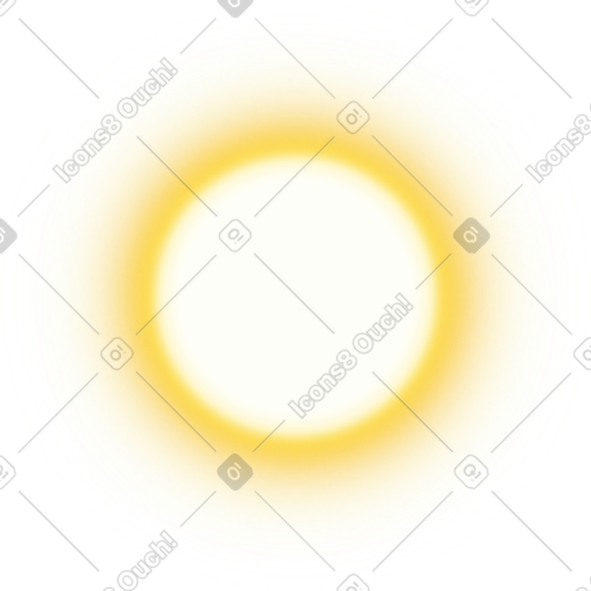 Sun illustration in Props style download in PNG, SVG