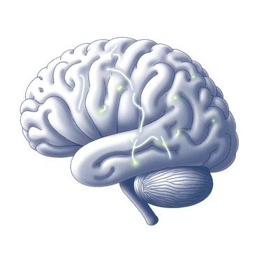 Visual of synapses strengthening, symbolizing a brain learning new information