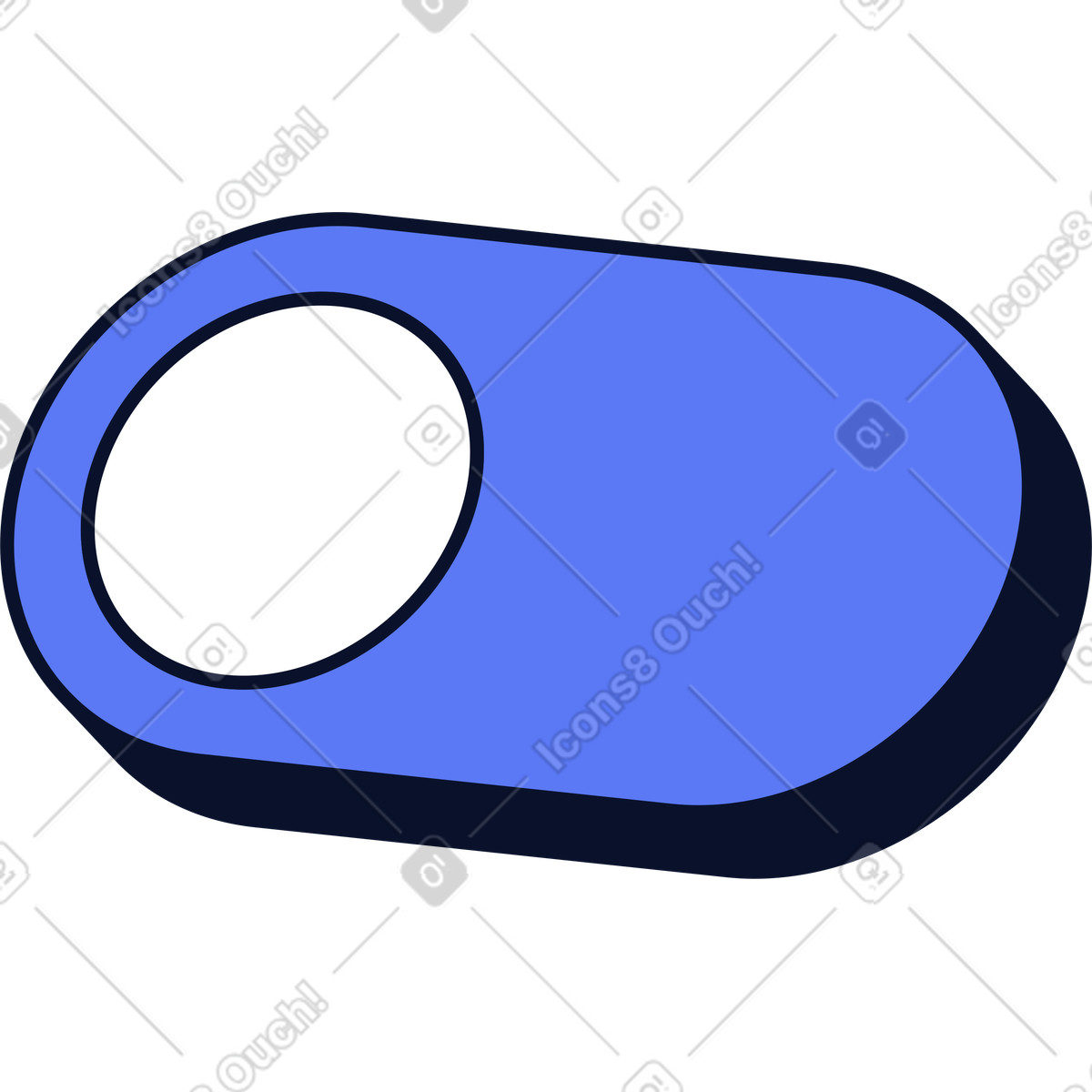 Ilustración Palanca en estilo Flexy a descargar en PNG y SVG