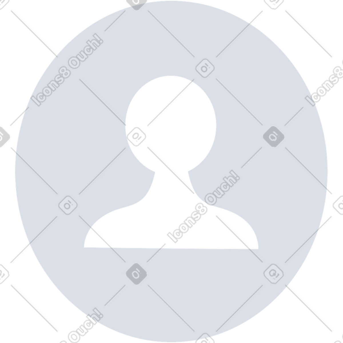 Ilustración Contact button gray icon en estilo Lagom a descargar en PNG y SVG