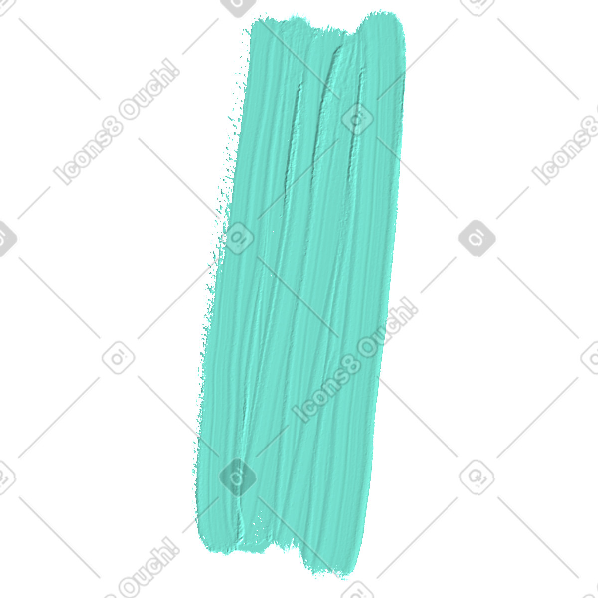 Ilustração de Blue paint smear em no estilo Scrapbooking para baixar em PNG, SVG