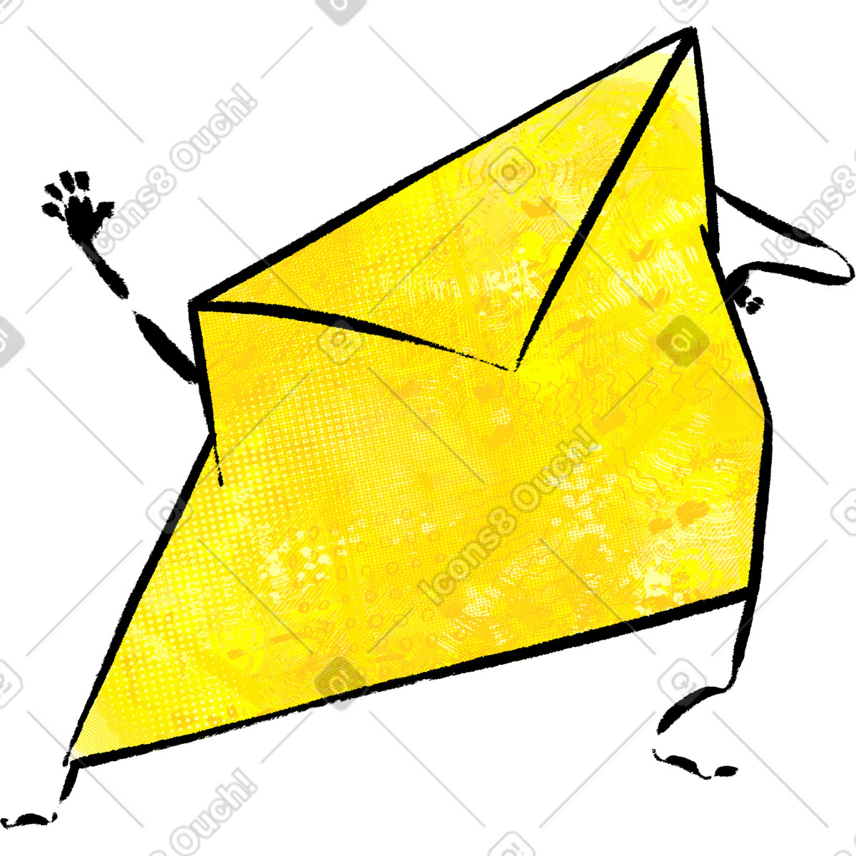 Doobry スタイルの Sobre のイラストをPNG、SVG形式でダウンロード