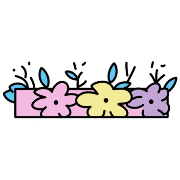A dog collar, made of soft fabric, features an arrangement of "delicate pastel flowers" in various soft colors such as pink, lavender, and yellow. Tiny "green leaves" are interspersed among the flowers, adding a fresh touch. The collar has a simple buckle for closure and is designed to fit comfortably around a dog's neck.