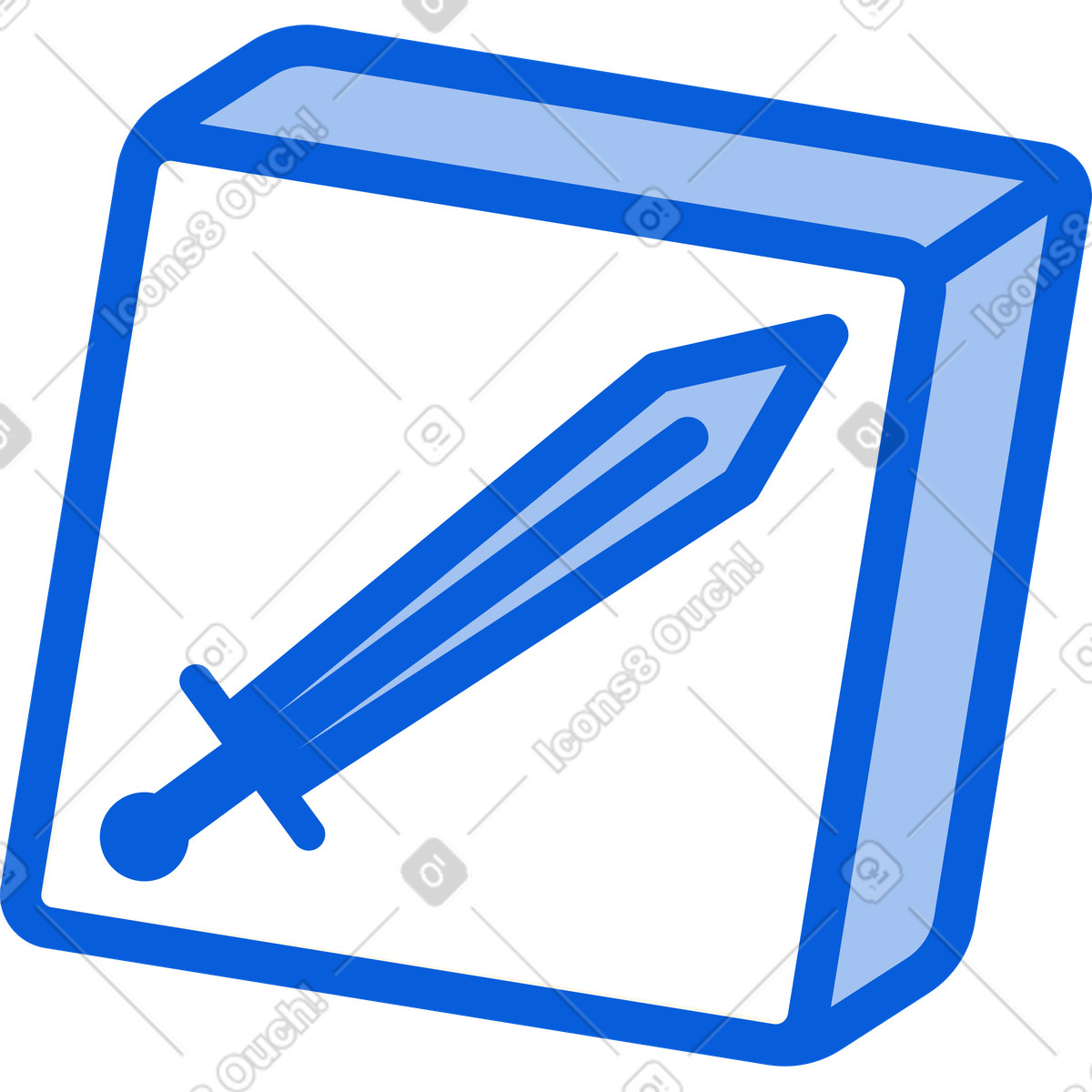 Game icon illustration in Handy Line style download in PNG, SVG