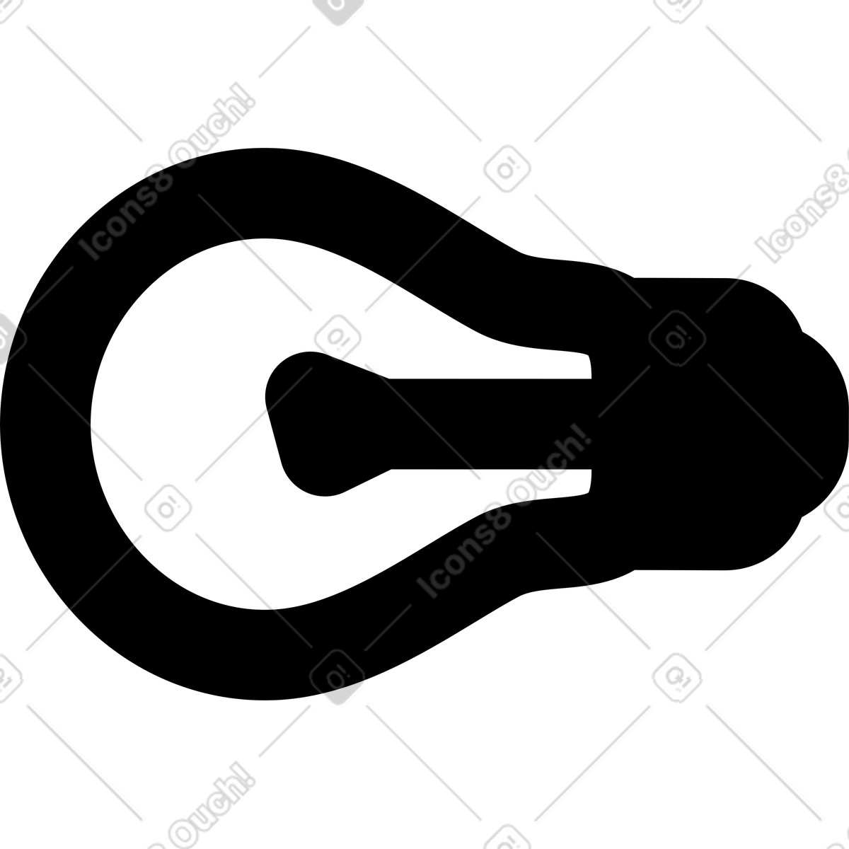 下载 Transistor 风格的 白炽灯 插画，支持 PNG、SVG 格式